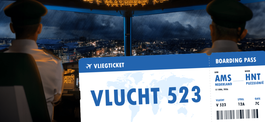 Escape room Vlucht 523