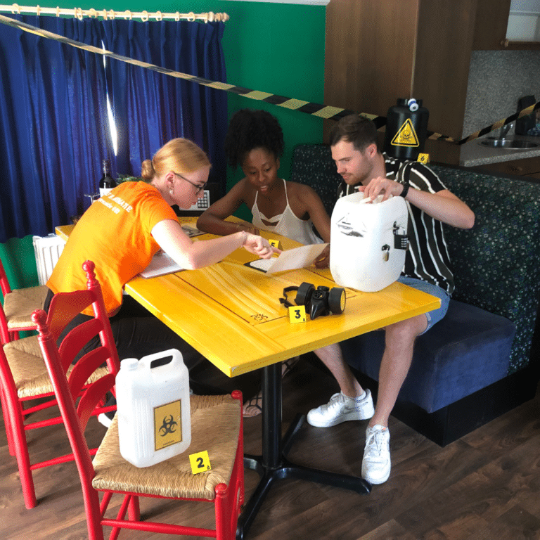 Escape room beleving. Kant-en-klare escape box