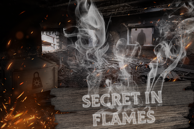 Engelse escape room op locatie Secret in flames