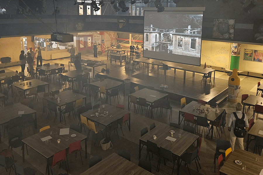 Speelruimte escape room grote groep