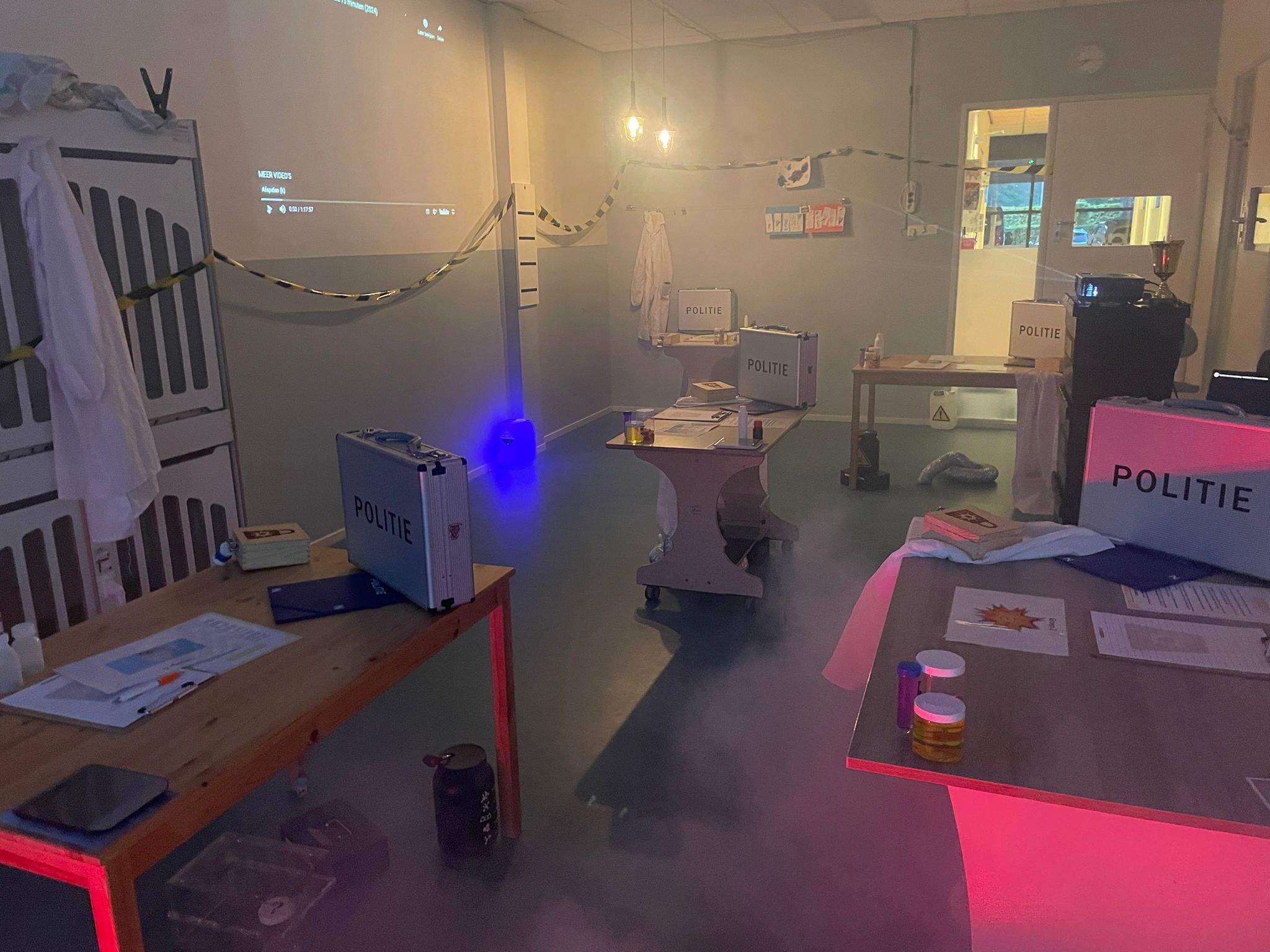 Escape room teambuilding op locatie