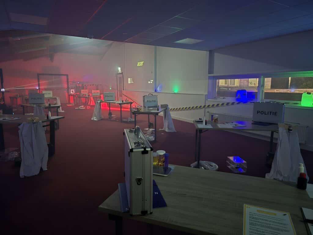 Escape room voor grote groepen 60 personen Codekrakers