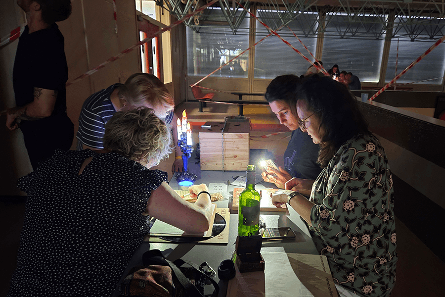 Escape room op locatie in groepen