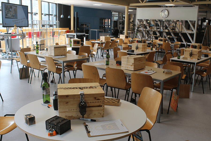 Speelruimte 100 personen escape room