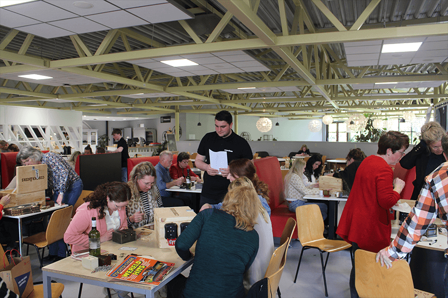 escape room 100 personen