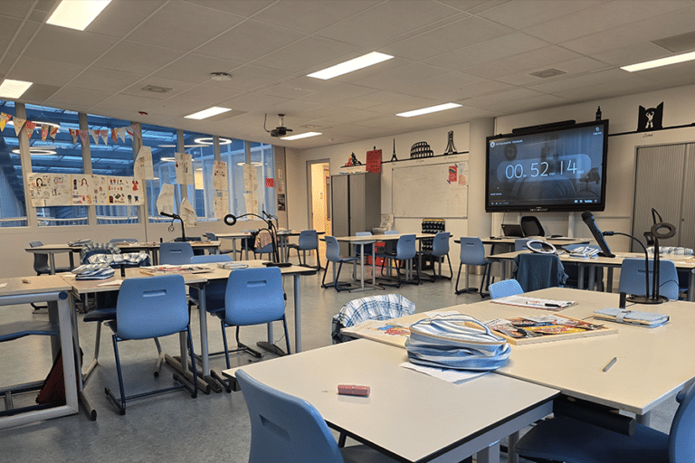 Escape room staat klaar in de klas
