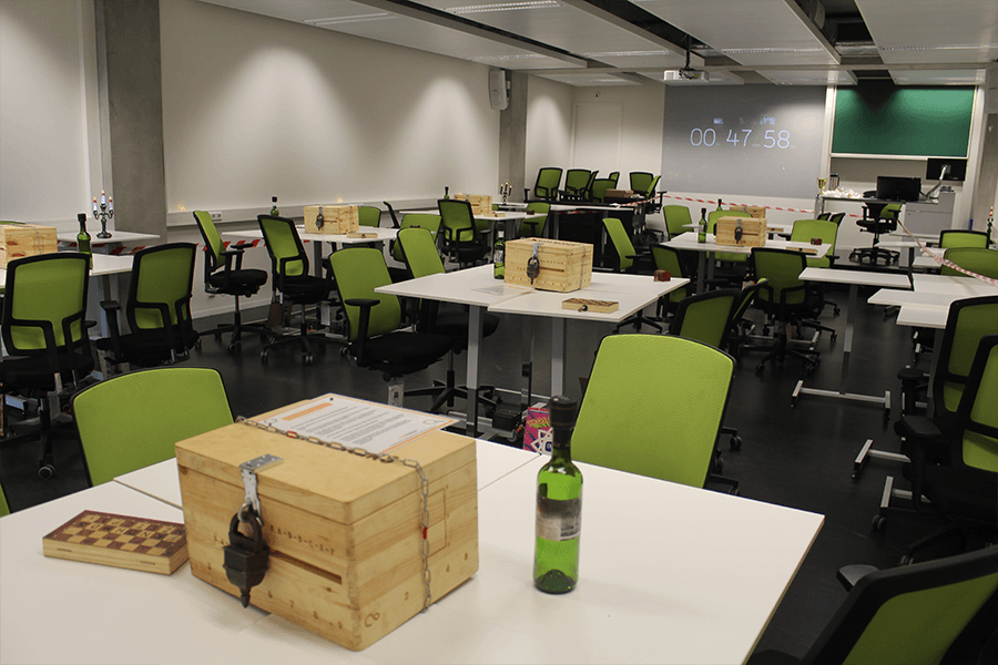 Speelruimte escape room 35 personen