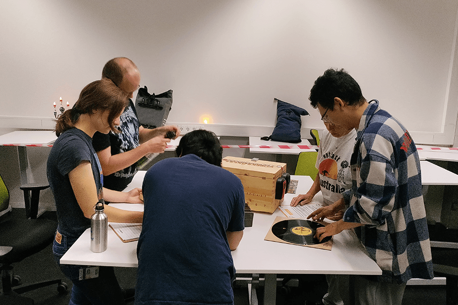 Spelers escape room Brandgeheim