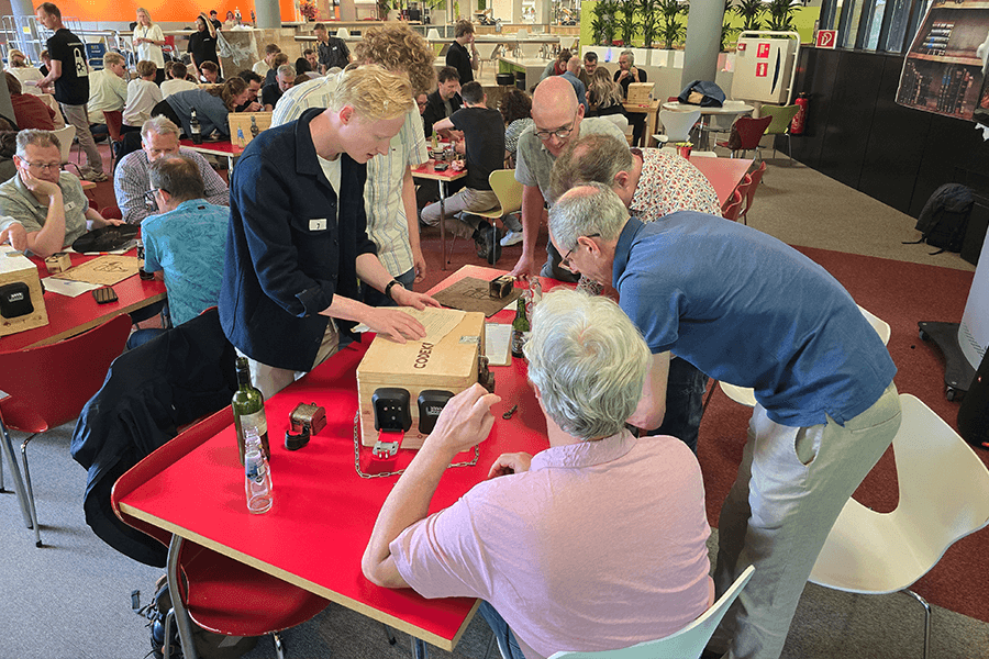 Escape room avontuur als bedrijfsuitje