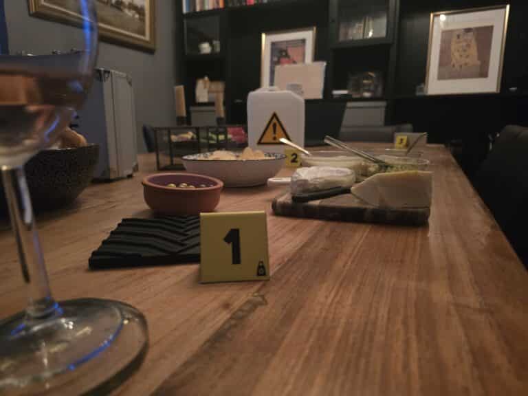 hapje en drankje bij escape room