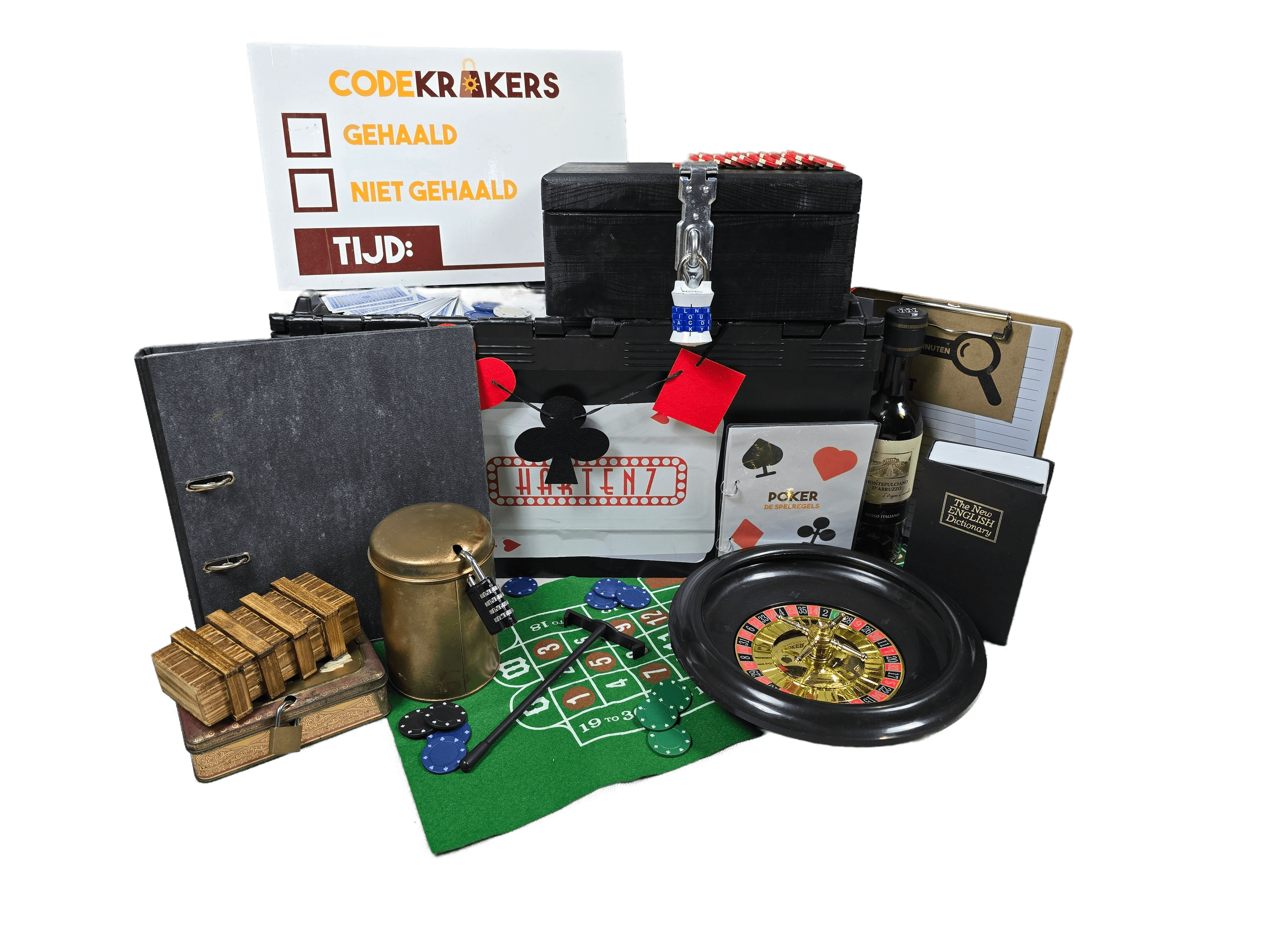 Escape room box thuis casino harten 7