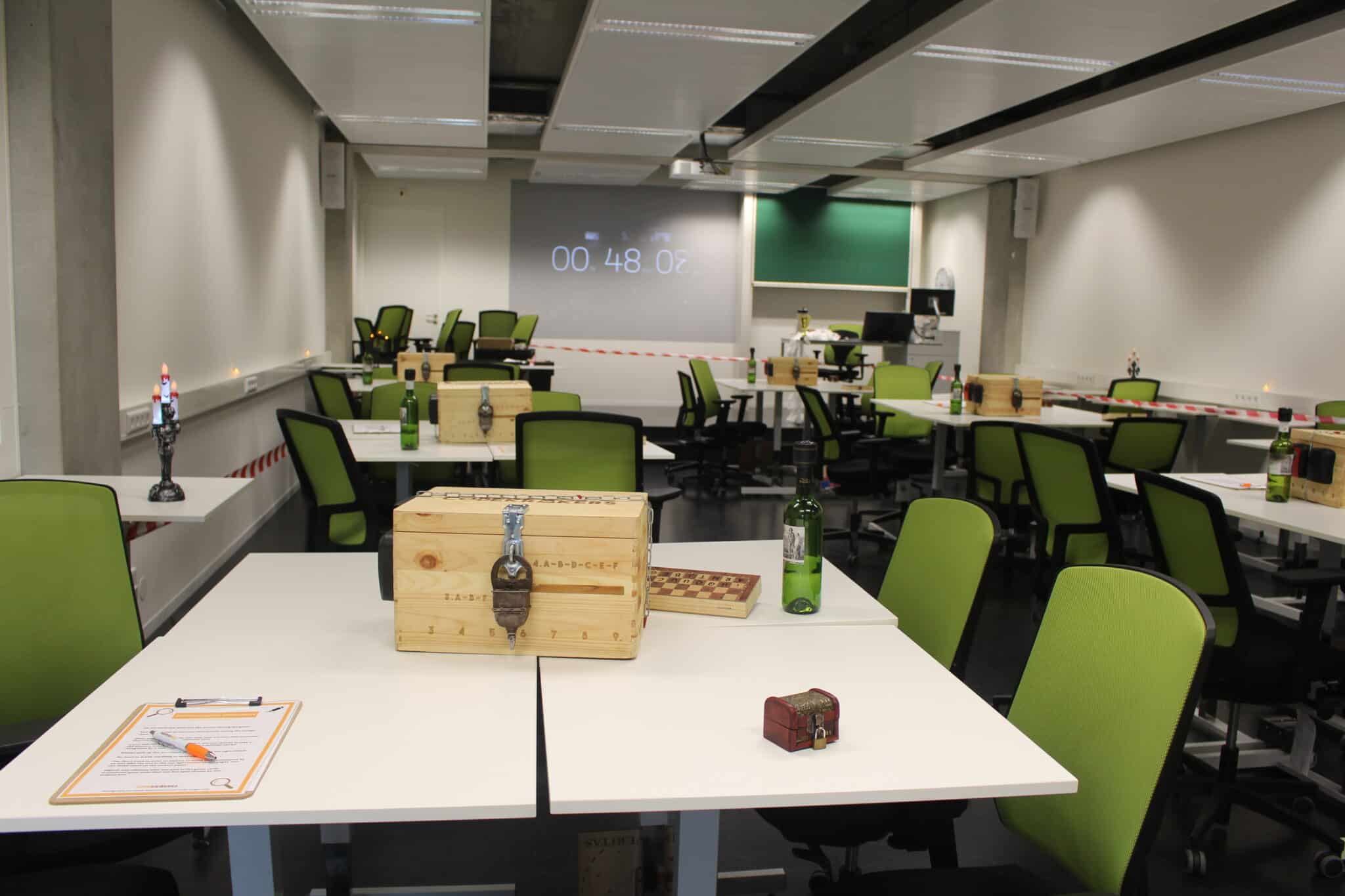 Escape room op het HBO